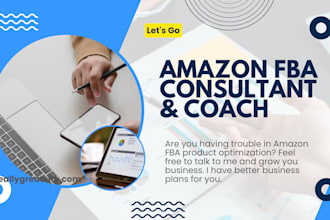 be your amazon consultant and virtual assistant