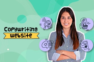 do copywriting for product descriptions or for your website