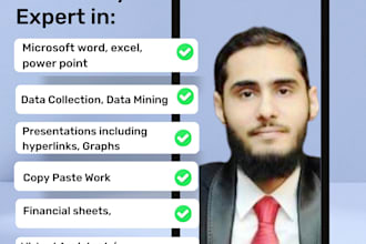 do any excel, word, pdf work with virtual support