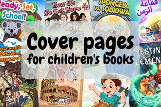 create cool cover pages for your children book