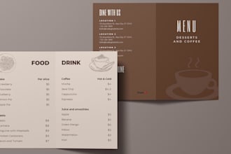 design professional flyer, brochure, catalog, booklet and manu