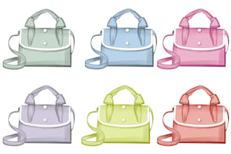 create a professional bag design with detailed specs and tech drawings