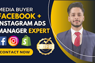 be your facebook ads manager for your ecommerce brand