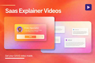 create saas explainer video, saas demo video or saas motion graphics