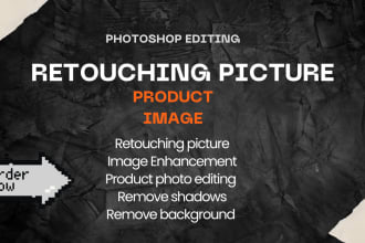do retouching picture product enhancement for ecommerce
