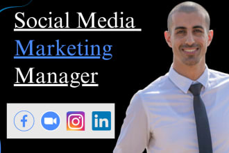 be your social media manager and appointment setter