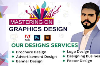 do graphic design, photoshop, illustrator, coreldraw,