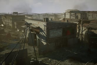 do 3d environment for film and game, unreal engine