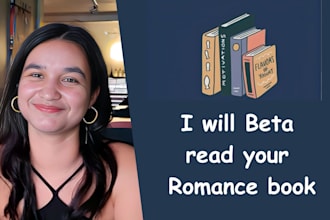 beta read your romance novel, romance beta reader