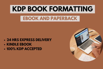 do amazon kdp book formatting, amazon kdp book publishing and layout design