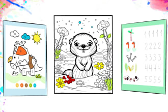 design kids activity book