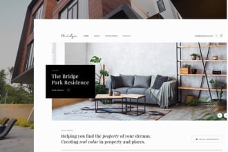 do property showcase website design