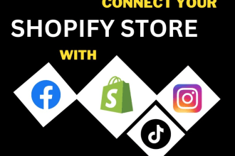 get tiktok shop instagram shop facebook shop integrated with shopify setup