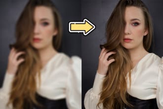 fix blurry photos, restore, sharpen, upscale, enhance, and retouch them