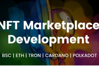 develop nft marketplace, nft staking, nft minting engine, nft minting website