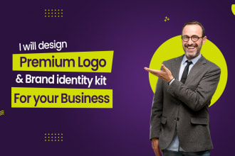 design premium logo and brand identity kit for your business