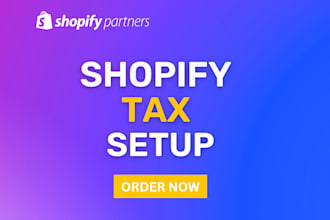 setup shopify tax for domestic and international, shopify vat, gst