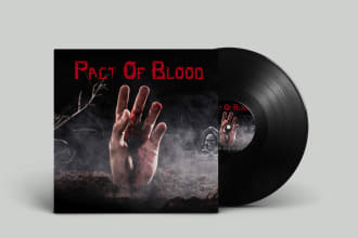 do album cover design, mixtape cover art, single cover art