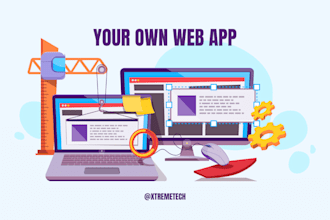 make web application on react js
