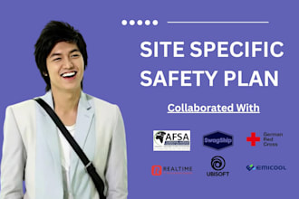 prepared construction safety plan, fire safety and safety manual for project