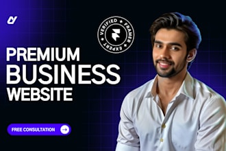 design and developer your business website in framer