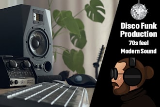 create original and remix disco nudisco and dance pop tracks for you