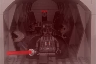 design a lego model and instructions to build it
