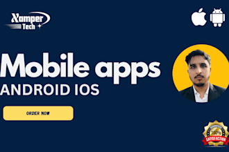 build an android ios mobile app as a react native app developer