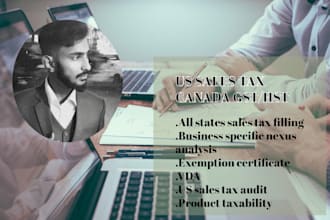 file sales tax for all 45 US states for your business