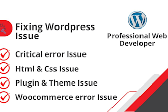 fix wordpress error, issue, and woocommerce bugs