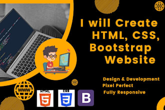 be your front end designer, redesign, custom coding in html css