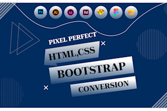 be your HTML CSS web developer for pixel perfect designs