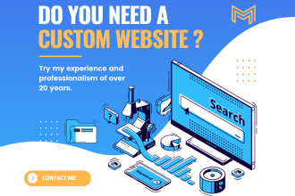 a new modern and functional website created with divi