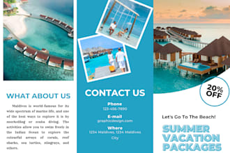 make a professional brochure, booklets or catalog