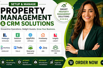 hotelogix buildium appfolio hostaway lodgify doorloop trello basecamp jira crm