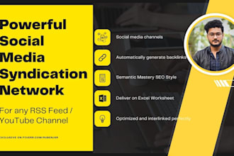 build powerful high PR automated syndication social network