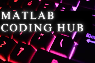 do matlab programming, simulink and any projects