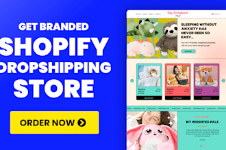 build shopify dropshipping store
