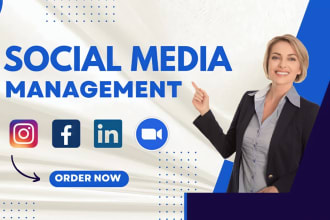 be your social media manager and appointment setter