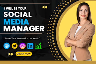 be your social media manager and appointment setter