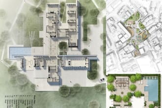 do architectural site plan and landscape design