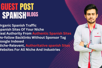 publish spanish guest post with do follow backlink on spanish sites