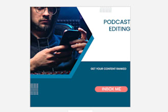 edit podcast youtube and website content