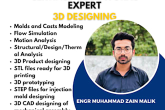 do 3d design 3d model mechanical design using solid works