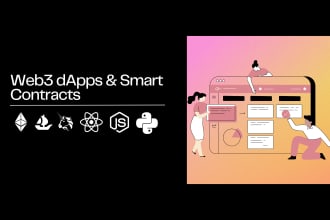 do web3 dapp development, uniswap, nft marketplace, smart contract integration