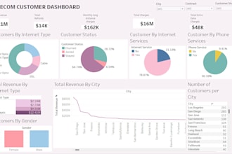 create data analysis portfolio project for you