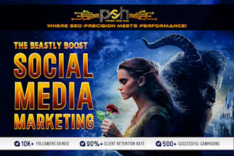 be your social media marketing manager and content creator