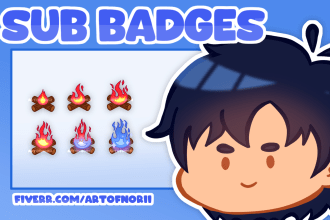 do custom cool sub badges twitch