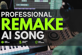 remake or recreate any ai song into professional track