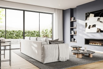 create interior and exterior architectural renders for you